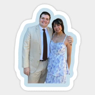 Jake and Megan Sticker